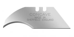 Concave blade
