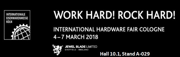 Retail a focus for Jewel Blade as they exhibit at the EISENWARENMESSE - International Hardware Fair Cologne.